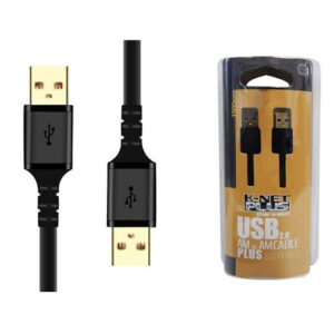 کابل USB2 AM to AM knet plus 1.5m