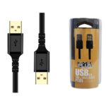 کابل USB2 AM to AM knet plus 1.5m - تصویر 2