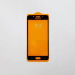محافظ صفحه شیشه ای فول براق مشکی سامسونگ A510 9D