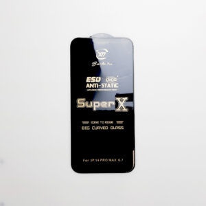 محافظ صفحه شیشه ای فول براق آیفون 14pro max XM SuperX