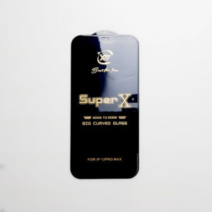 محافظ صفحه شیشه ای فول براق آیفون 12pro max XM Super X