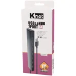 هاب 7 پورت USB2.0 کی نت K-H4 K-HUAMH407 - تصویر 5