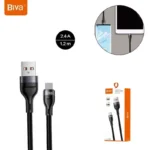 کابل میکرو یو اس بی 2.4 آمپر بیوا C-08V طول 1.2 متر - تصویر 2