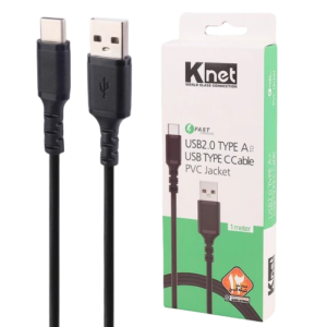 کابل تایپ سی فست شارژ کی نت K-CUC02010 طول 1 متر