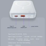 پاور بانک بی سیم فست شارژ یسیدو YP45 PD 22.5W ظرفیت 10000 میلی آمپر ساعت - تصویر 5