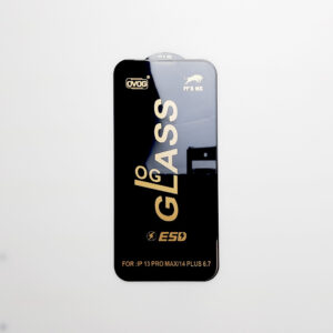 محافظ صفحه شیشه ای فول براق آیفون OVOG 13promax/14 plus