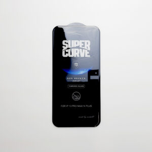 محافظ صفحه شیشه ای فول براق آیفون Super curve 13promax/14plus