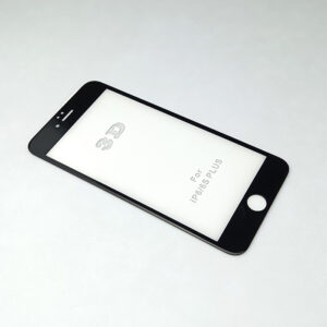 محافظ صفحه شیشه ای فول براق مشکی آیفون 6plus Griffin