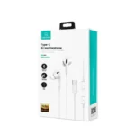 هندزفری سیمی یوسمز مدل SJ452 تایپ C - تصویر 3
