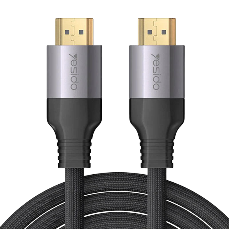 9acd3b27e10fe1680259a54d4f1119ad2dd413fd_1648047100.png کابل HDMI yesido HM08 2m - تصویر 1