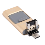 تبدیل MicroSD به Usb & lightning &microUsb Verity o505