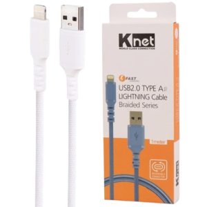کابل لایتنینگ فست شارژ کی نت K-CULB2010 طول 1 متر