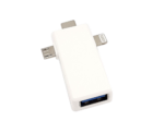 تبدیل OTG سه سر USB3.0 typeC lightning Micro